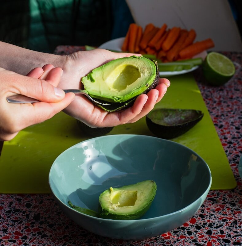 bowl of avocados